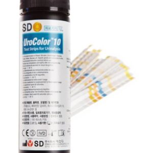 Urocolor 10 Parameter Urine Test Strips (100)